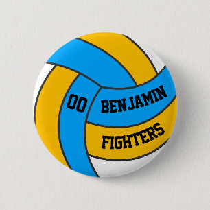 Bóton Redondo 5.08cm Brindes Personalizados de Volei Para Meninos e Men