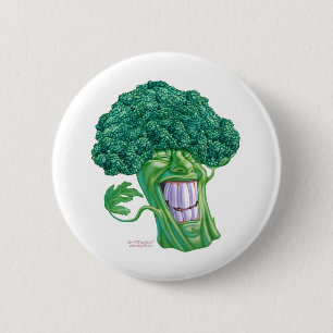 Bóton Redondo 5.08cm brócolos