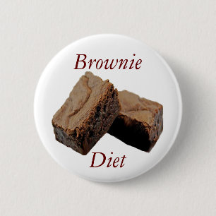 Bóton Redondo 5.08cm Brownie Diet