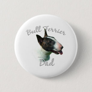Bóton Redondo 5.08cm Bull Terrier Pai 2