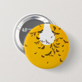 Bóton Redondo 5.08cm Bumbum Monarca de Fotografias Vintage Não Necessit