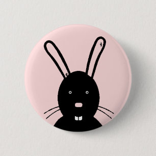 Bóton Redondo 5.08cm Bunny Button