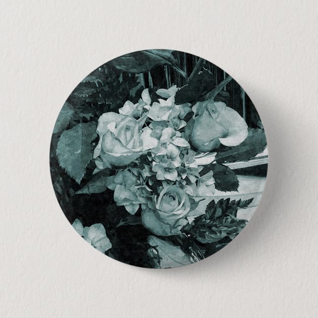 Bóton Redondo 5.08cm Buquê de casamento (Frente)