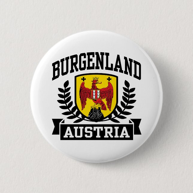 Bóton Redondo 5.08cm Burgenland Áustria (Frente)