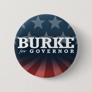BÓTON REDONDO 5.08CM BURKE PARA O GOVERNADOR 2014