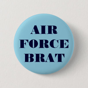 Bóton Redondo 5.08cm Button Air Force Brat