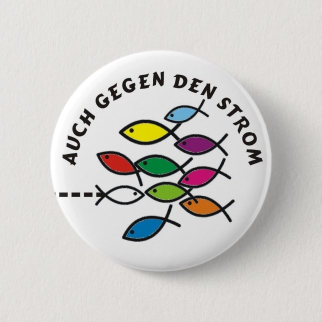 Bóton Redondo 5.08cm Button De encontro à corrente (Frente)