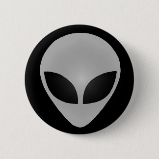 Bóton Redondo 5.08cm Cabeça alienígena