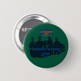 Bóton Redondo 5.08cm Caçadores da Liberdade verde