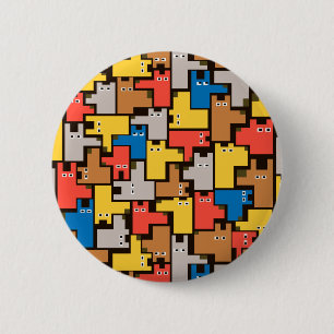 Bóton Redondo 5.08cm Cães