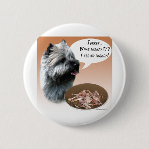 Bóton Redondo 5.08cm Cairn Terrier Turquia