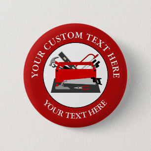 Bóton Redondo 5.08cm Caixa de ferramentas do Handyman