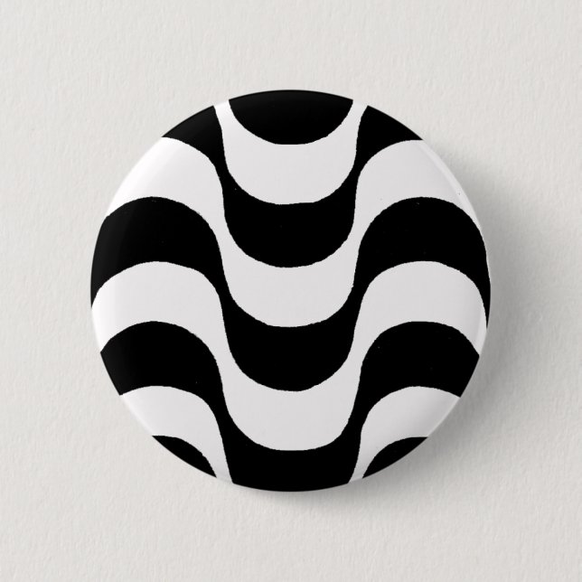 Bóton Redondo 5.08cm calçadão de Copacabana (Frente)