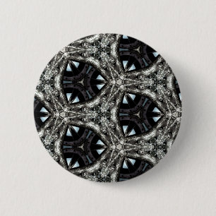 Bóton Redondo 5.08cm Caleidoscópio arquitetônico gótico