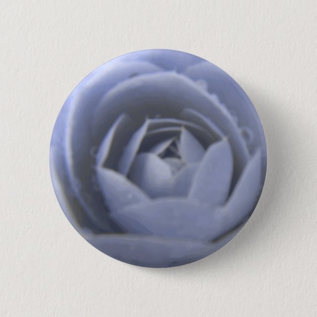 Bóton Redondo 5.08cm Camellia Frozen Beauty Button (Frente)