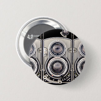 Bóton Redondo 5.08cm Câmera Vintage
