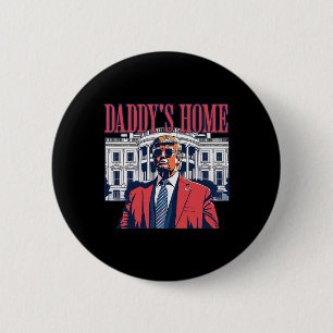 Bóton Redondo 5.08cm Camisa doméstica Donald Trump 2024