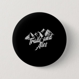 Bóton Redondo 5.08cm Camisa Trails And Ales Trilha de Hiking Corrida e