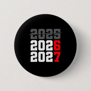 Bóton Redondo 5.08cm Camisas do Ano Novo 2026 67 Seis Sete Meme Geração