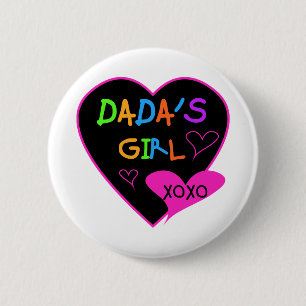 Bóton Redondo 5.08cm Camiseta de moça do Dada, Mug, Button, Magnet, Mai