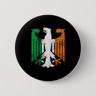 Bóton Redondo 5.08cm Camiseta do Dia de São Patrício com Herança Irland