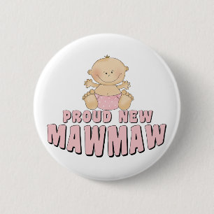 Bóton Redondo 5.08cm Camiseta Orgulhosa Nova MawMaw