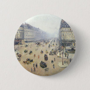 Bóton Redondo 5.08cm Camisetas e presentes de arte de Camille Pissarro
