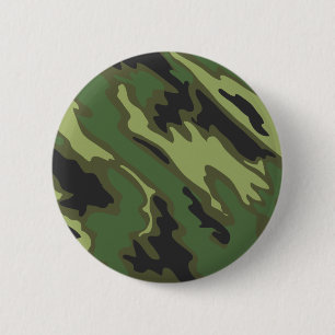 Bóton Redondo 5.08cm Camuflagem