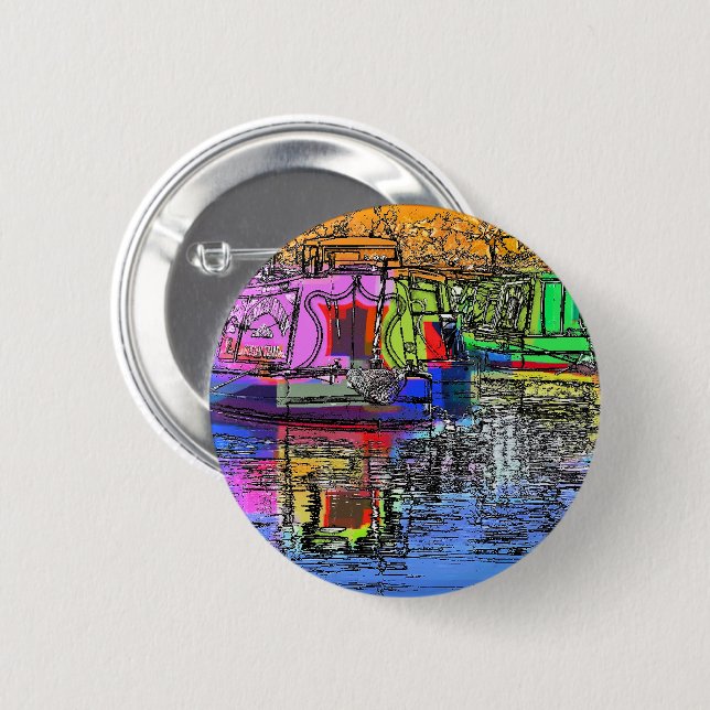 BÓTON REDONDO 5.08CM CANAIS (Frente & Verso)