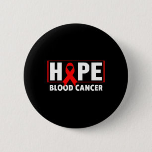 Bóton Redondo 5.08cm Cancer Sanguíneo - Esperança para a consciência do