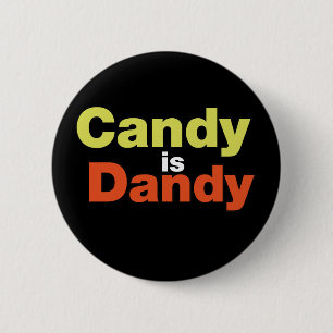 Bóton Redondo 5.08cm Candy é Dandy
