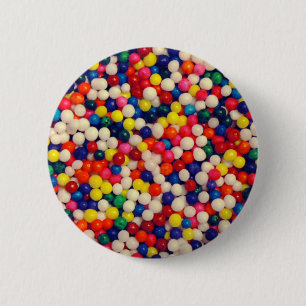 Bóton Redondo 5.08cm Candy Sprinkles