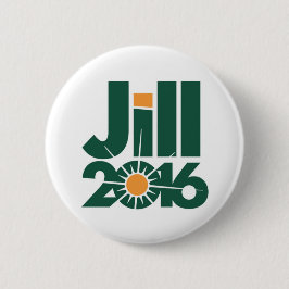 Bóton Redondo 5.08cm Caneca de cerveja de Jill para o presidente 2016