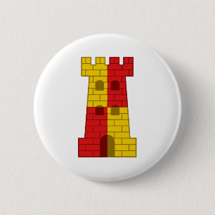 Bóton Redondo 5.08cm Cantão de Rokkehealdan Populace Crachá