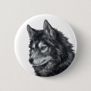 Bóton Redondo 5.08cm Cão Balto