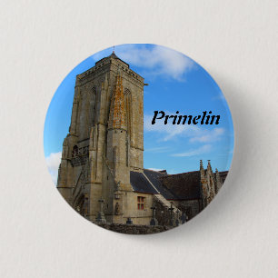 Bóton Redondo 5.08cm Capela do Tugen santo em Primelin
