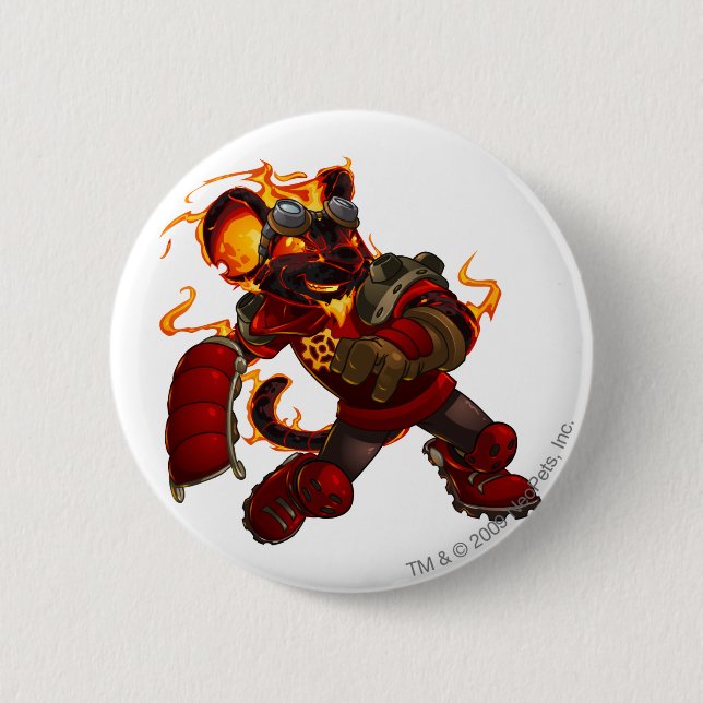 Bóton Redondo 5.08cm Capitão 2 da equipe de Moltara (Frente)