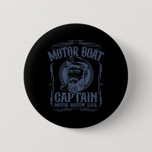 Bóton Redondo 5.08cm Capitão de Barco Motor Funny Pontoon Motor Boa