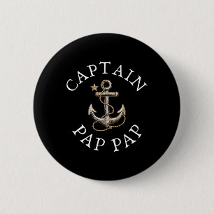 Bóton Redondo 5.08cm Capitão Pap-pap Barco Velejando Barco Vô Anchova