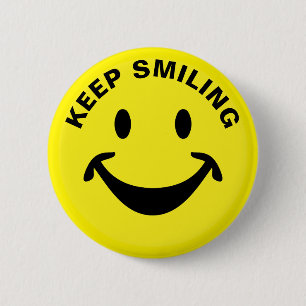 Bóton Redondo 5.08cm Cara engraçada + seu backg. & ideias