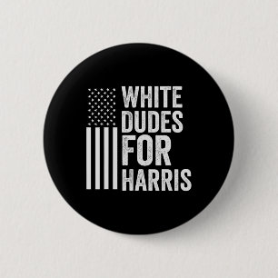 Bóton Redondo 5.08cm Cara Para O Apoio Da Harris Presidente Kamala Usa