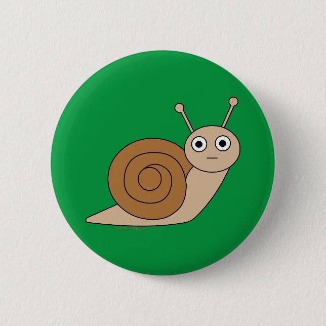 Bóton Redondo 5.08cm Caracol (Frente)