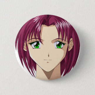 Bóton Redondo 5.08cm Caras de Anime Manga
