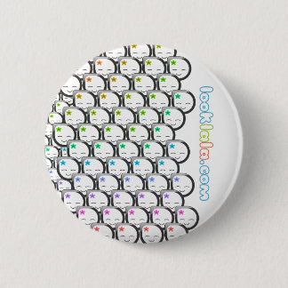 Bóton Redondo 5.08cm caras do lala