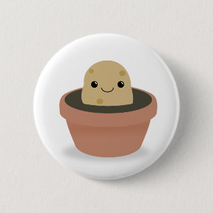 Bóton Redondo 5.08cm Caráter Batata