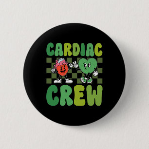Bóton Redondo 5.08cm Cardíaca - Cardiologia Enfermeira Cardíaca Rua