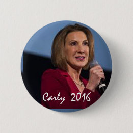 Bóton Redondo 5.08cm Carly Fiorina para o presidente