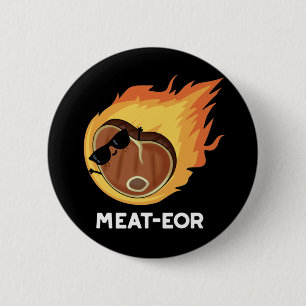 Bóton Redondo 5.08cm Carne Engraçada Ou Engraçada Manchas Escuras BG