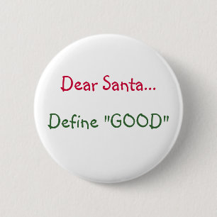 Bóton Redondo 5.08cm Caro Papai noel… - botão
