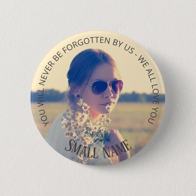 Bóton Redondo 5.08cm Carregar o botão de fotografia (Frente)